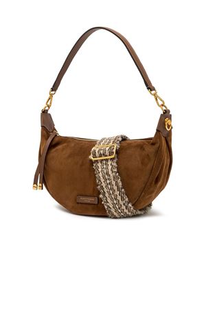 Aisha bag in brown suede GIANNI CHIARINI | BS12050CMNASPM099
